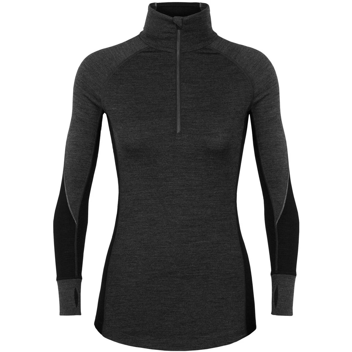 Icebreaker Women's BodyfitZone Merino 260 Zone Long Sleeve Half Zip Thermal Top 1 Icebreaker Women's BodyfitZone Merino 260 Zone Long Sleeve Half Zip Thermal Top
