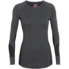 Icebreaker Women's BodyfitZone Merino 260 Zone Long Sleeve Crewe Thermal Top