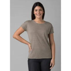 Prana Women's Cozy Up T-shirt -WildGrace Women’s Sales 1964391 SAGEBRUSHSTRIPE
