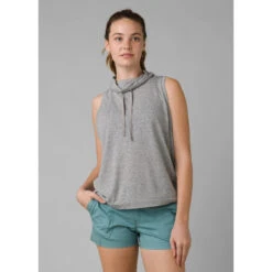 Prana Women's Cozy Up Barmsee Tank -WildGrace Women’s Sales 1968601 HEATHERGREY