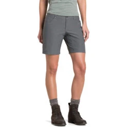 KUHL Women's Trekr Short 8" -WildGrace Women’s Sales 6263 trekr short 8 ch front