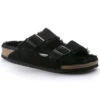 Birkenstock Arizona Shearling Suede Leather