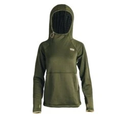 Women's Leah Fleece Pullover Hoody -WildGrace Women’s Sales Leah PineGreen
