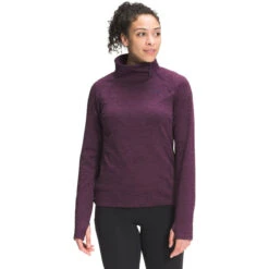 The North Face Women's Canyonlands 1/4 Zip -WildGrace Women’s Sales NF0A3SRI QAY hero