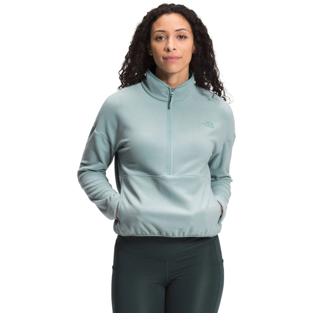The North Face Women's TKA Glacier Crop 1 The North Face Women's TKA Glacier Crop