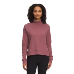The North Face Women's Long-Sleeve Mock Neck Chabot -WildGrace Women’s Sales NF0A5GMZ 6R4 hero