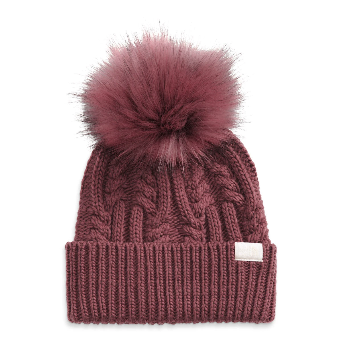 The North Face Women's Oh Mega Fur Pom Beanie 6 The North Face Women's Oh Mega Fur Pom Beanie - Image 6
