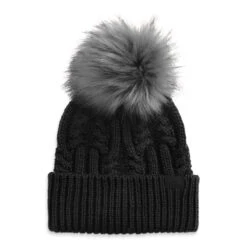 The North Face Women's Oh Mega Fur Pom Beanie 9 The North Face Women's Oh Mega Fur Pom Beanie -WildGrace Women’s Sales NF0A7RI8 JK3 hero