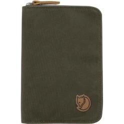 Fjallraven Passport Wallet -WildGrace Women’s Sales Passport Wallet F24220 Dark Olive