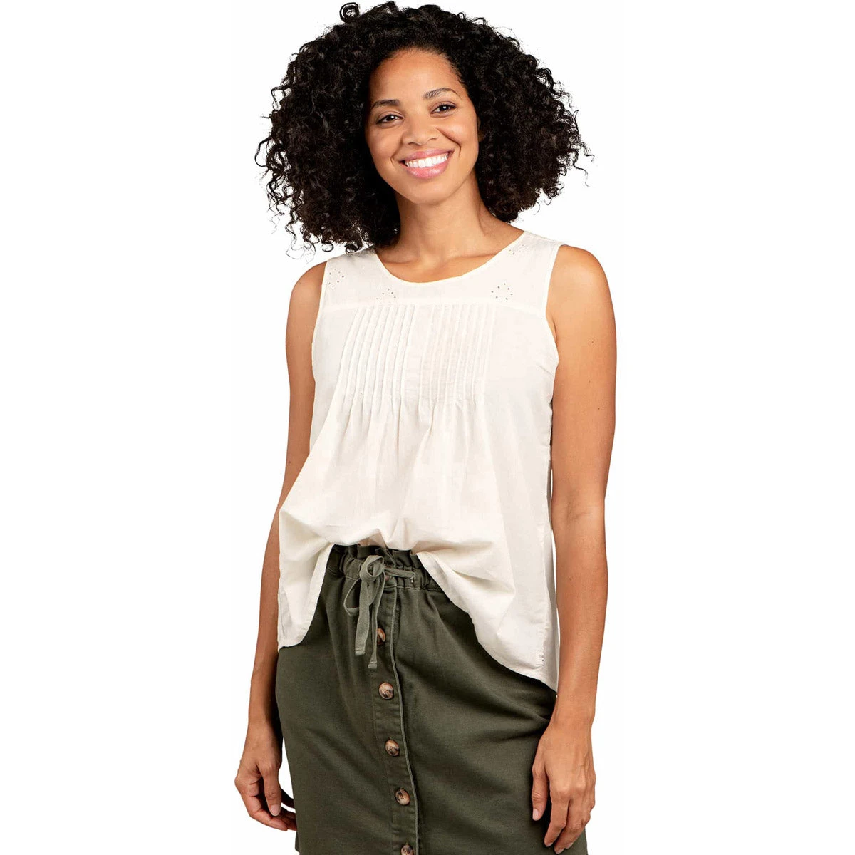 Women's Willet Pintuck Tank 3 Women's Willet Pintuck Tank - Image 3