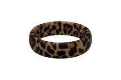 Women's Groove Ring Thin Aspire -WildGrace Women’s Sales Thin Solid Fall Leopard View 01