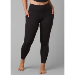 Prana Women's Becksa 7/8 Legging -WildGrace Women’s Sales W41180589 BLACKHEATHER