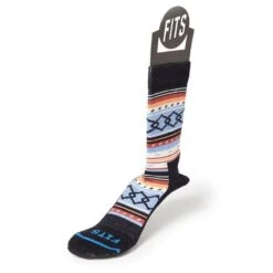 Women's Casual Aztec Crew Socks -WildGrace Women’s Sales Women s Casual Aztec Crew Socks F5172 Navy Serenity