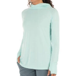 Women's Bamboo Weekender Hoody -WildGrace Women’s Sales Womens WeekenderHoody BlueChill 1