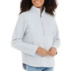 Women's Bamboo Sherpa Fleece Half Zip